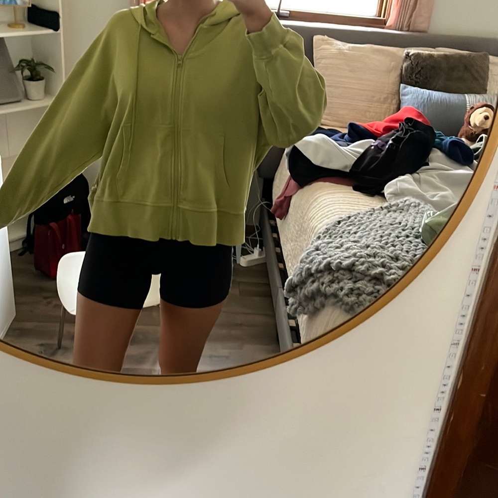 Lime green zip up target brand